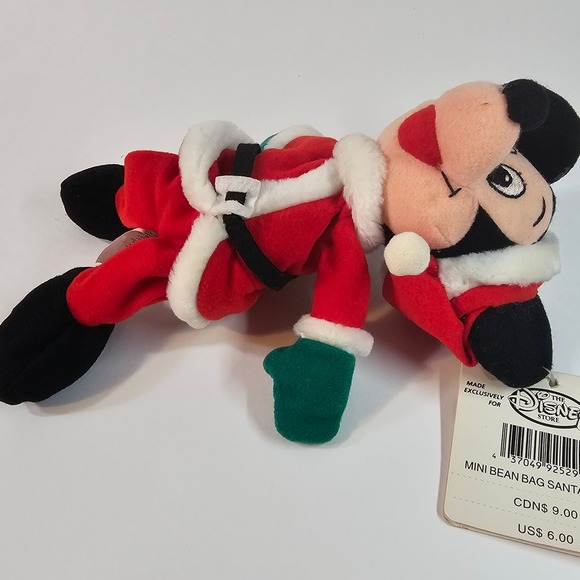 Disney Mickey Mouse Christmas Plush Lot of 3‎ Disney Store Collectiom - Picture 13 of 16